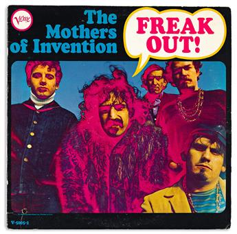 FRANK ZAPPA LEGAL ARCHIVE RELATING TO PHRASE FREAK OUT A collection of original material relating to The Mothers Of Inventions semin
